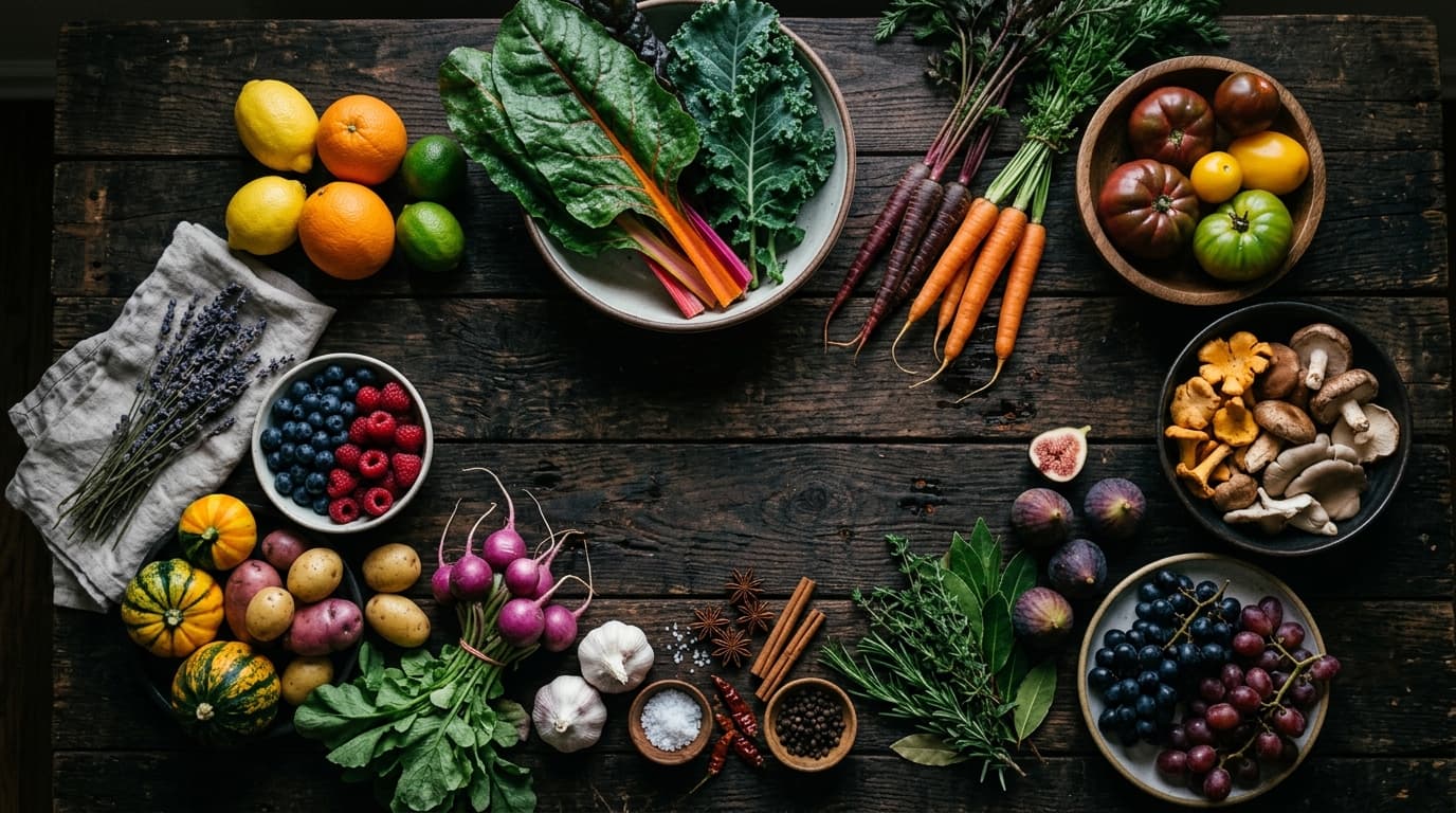 Produits frais du marché